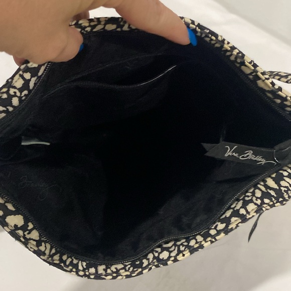 Vera Bradley Retired Camocat Print Hipster Crossbody / Shoulder Handbag - Picture 14 of 16